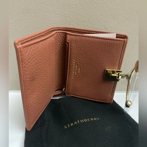 Strathberry crescent Wallet in Sienna - Picture 5 of 15